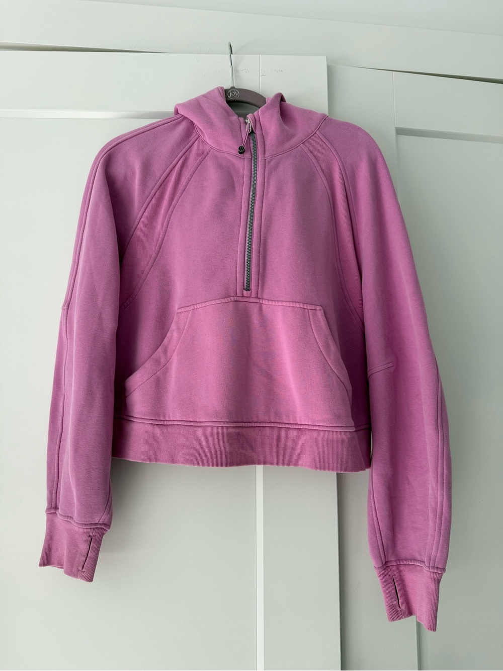 lululemon athletica Pink Scuba Evolve Oversized Half-Zip Hoodie